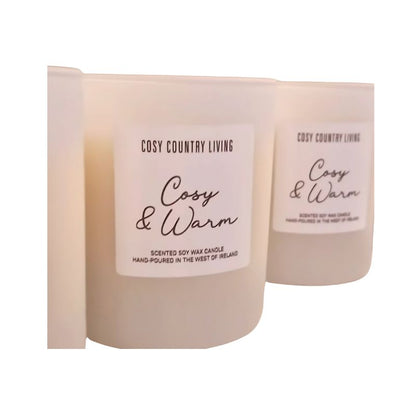 Cosy & Warm Winter Candle Gifts le Grá