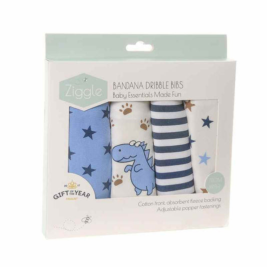 Dino & Stars Bib Gift Set