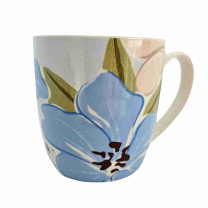 Blue Floral Mug - Gifts le Grá