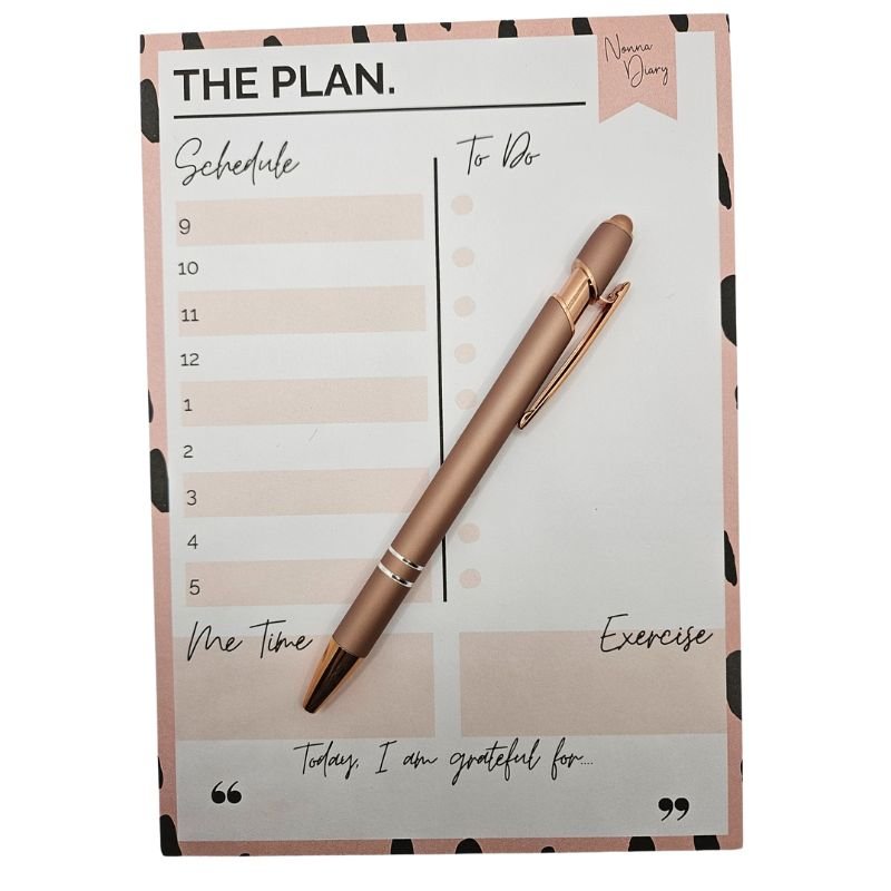 The Plan Notepad & Pen Set - Gifts le Grá